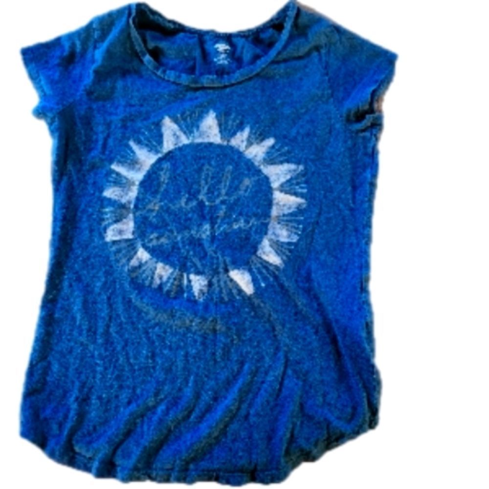 Girl's Blue T-shirt Old Navy